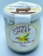 Load image into Gallery viewer, Glass jar sheep’s milk yogurt 5.3oz (6 flavors)