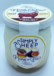 Glass jar sheep’s milk yogurt 5.3oz (6 flavors)