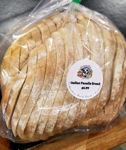 Italian panella bread