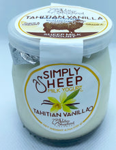 Load image into Gallery viewer, Case of 6; Glass jar sheep’s milk yogurt 4.7oz 1 flavor per case
