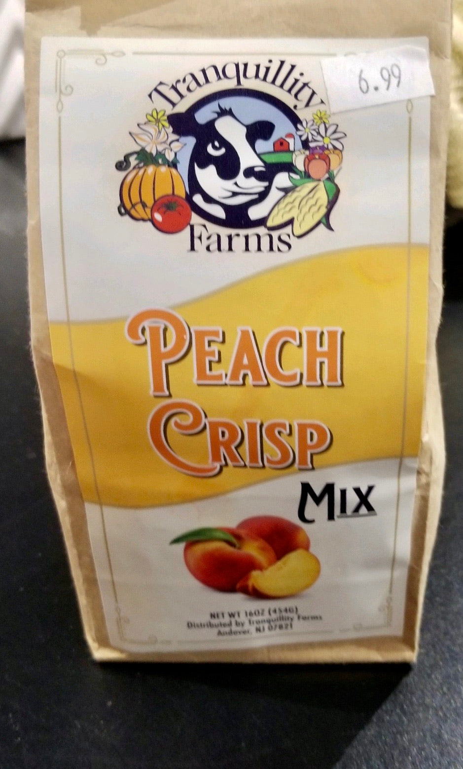 Peach crisp mix