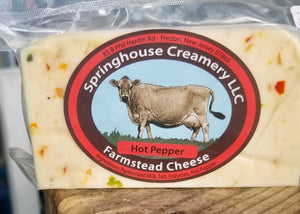 Springhouse creamery farmstead cheese; 12 flavors!