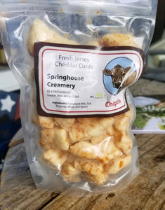 Springhouse creamery cheese curds; 7 flavors!