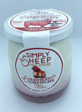 Load image into Gallery viewer, Case of 6; Glass jar sheep’s milk yogurt 4.7oz 1 flavor per case
