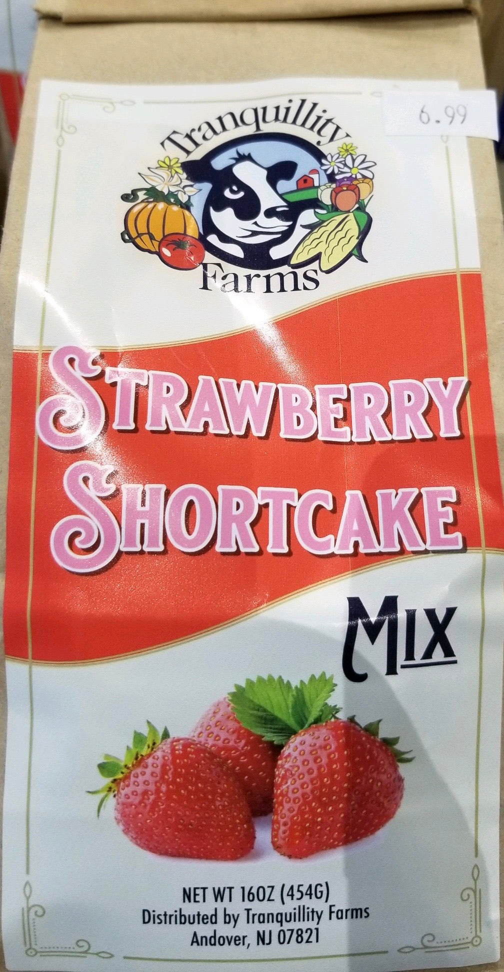 Strawberry shortcake mix
